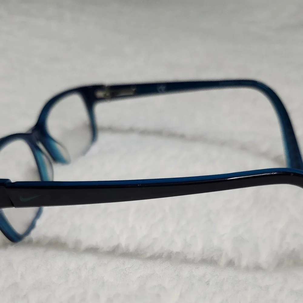 Nike Kids Anti Blue Light Blue Black Eyeglasses Frames